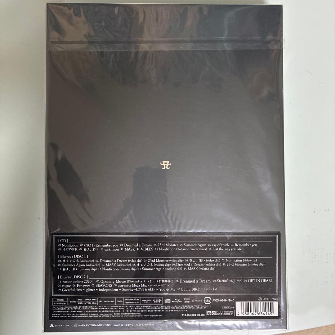 浜崎あゆみ Remember you CD+2blue ray