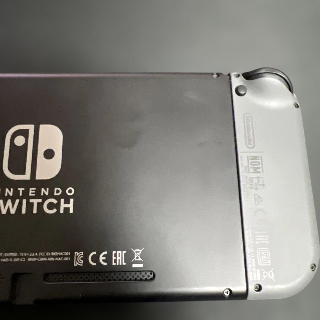 Nintendo Switch グレー 本体　箱付き　ケース付き