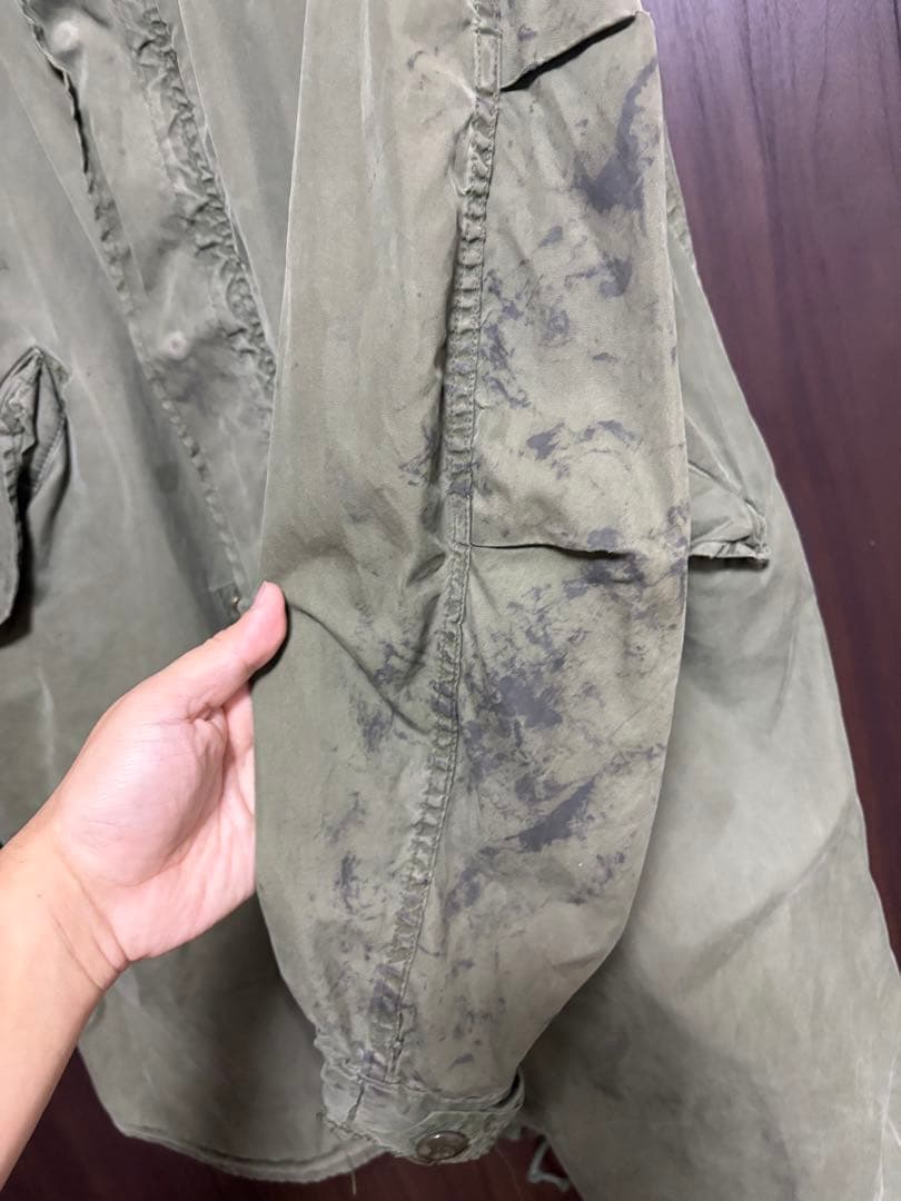 チ*フ様 米軍実物 M-65 フィッシュテールパーカー　Sサイズ　実物ライナー付