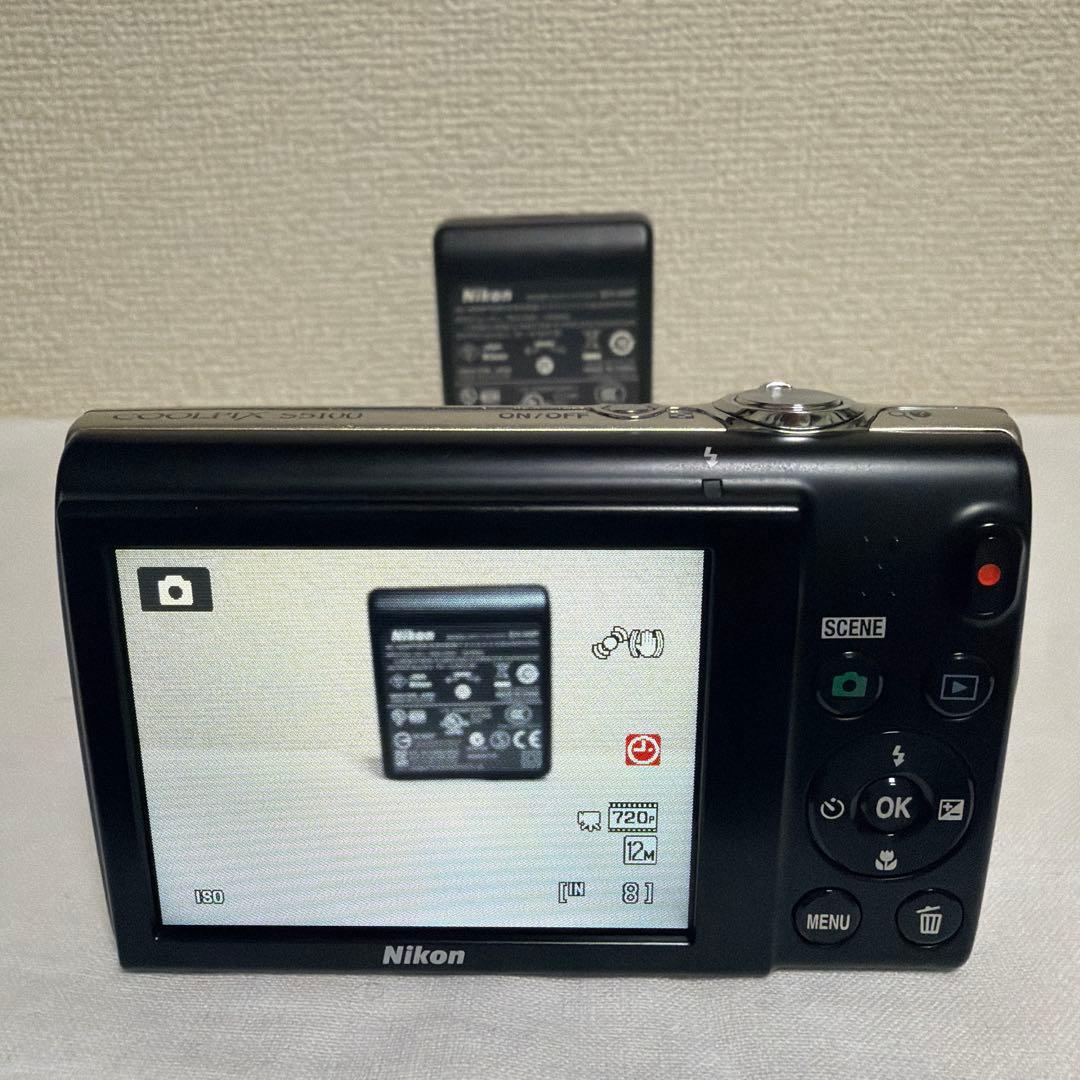 デジタルカメラ Nikon ニコン COOLPIX S5100 シルバー