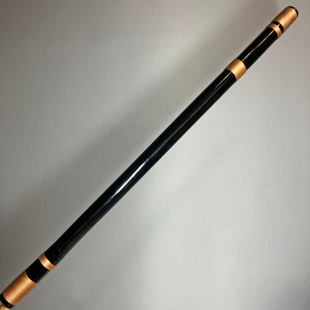 篠笛 四本調子G#管　CMR4-41 唄物　ドレミ調　天地糸巻 竹笛　黒塗