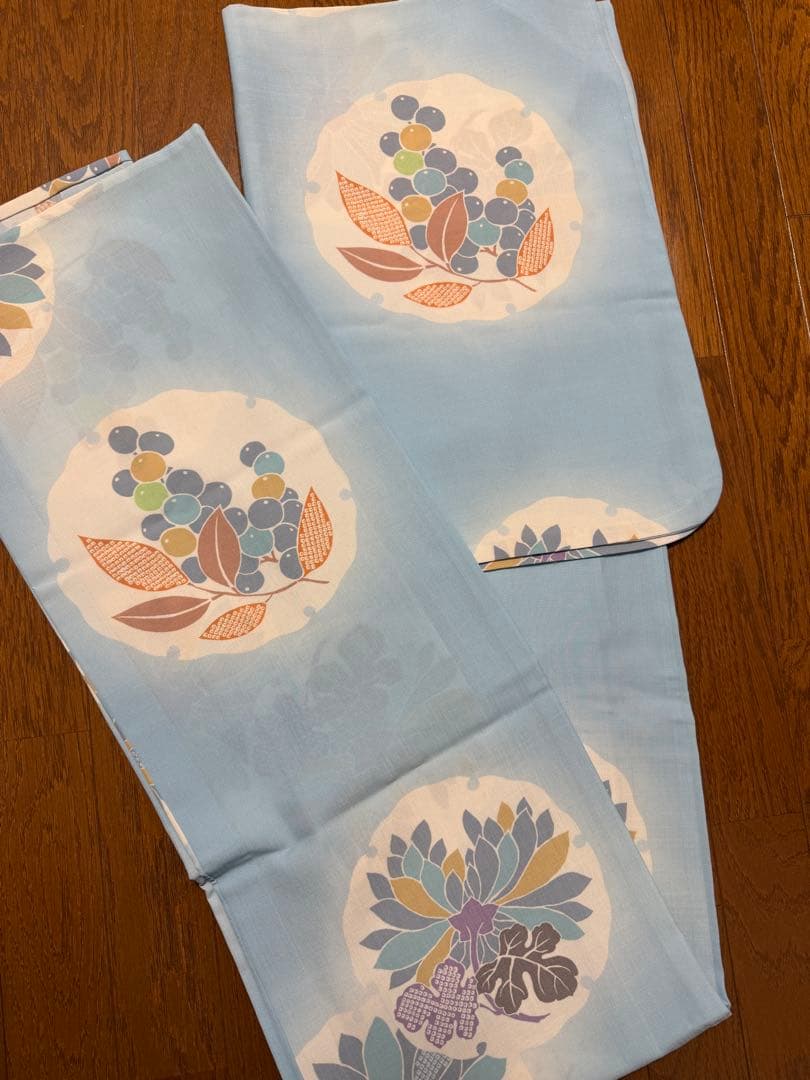 撫松庵　セオα 爽やかな　浴衣　夏着物