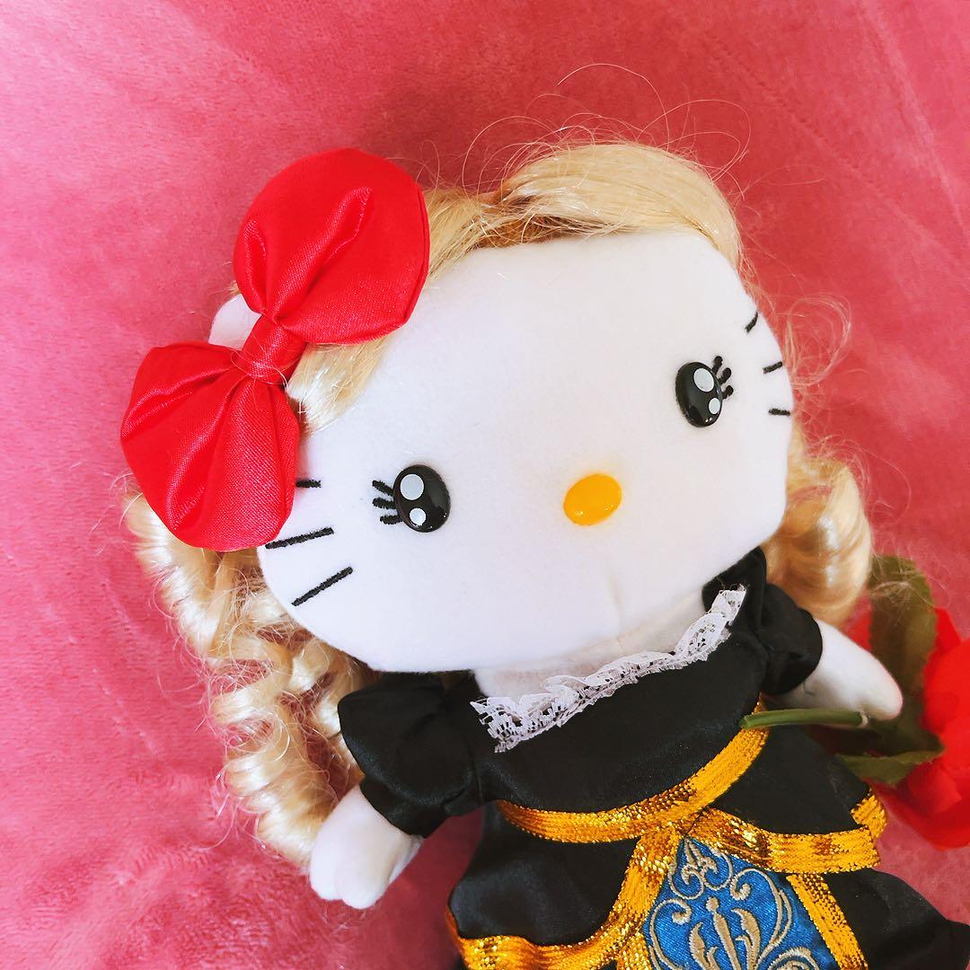 希少レア　ハローキティ　ガラスの仮面　コラボぬいぐるみ　2006 サンリオ