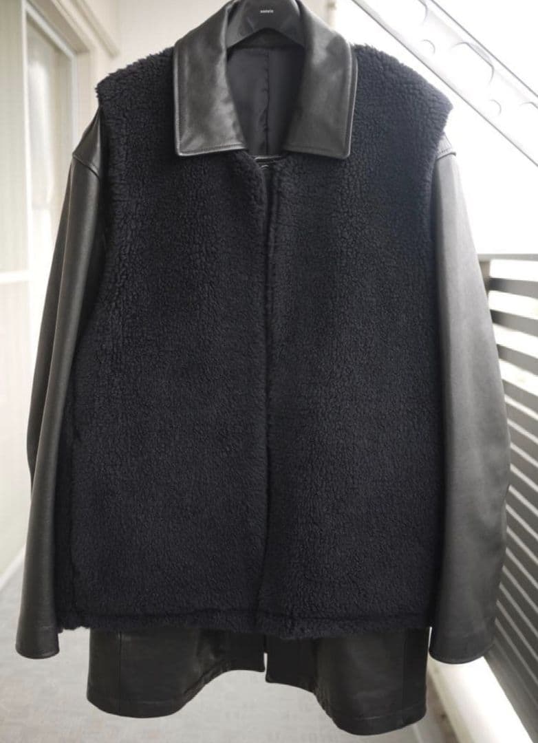 トップス stein WOOL BOA REVERSIBLE VEST