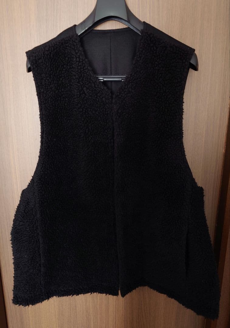 トップス stein WOOL BOA REVERSIBLE VEST
