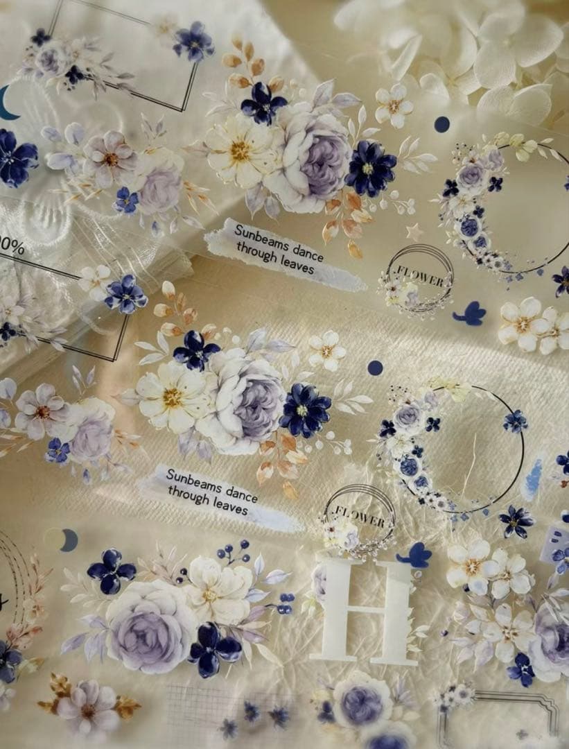 【断捨離】　海外マステお花セット