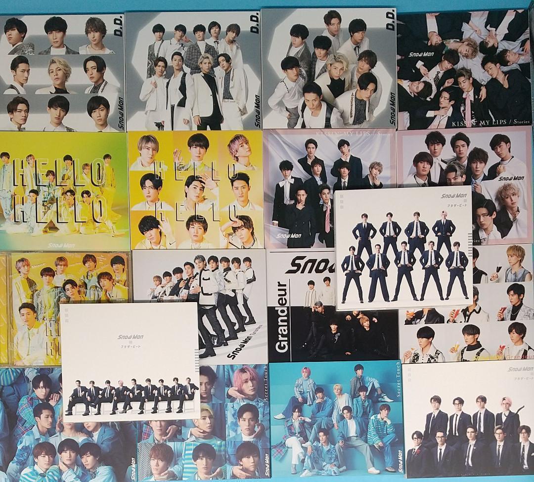 Man　CD　シングル　全形態　コンプリート　セット　33枚　スノーマン