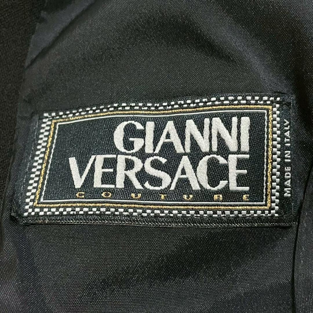 ジャンニヴェルサーチ セットアップ ノーカラージャケット スカート イタリア製