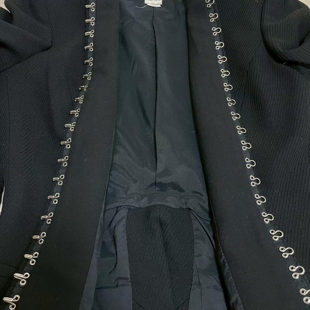 ジャンニヴェルサーチ セットアップ ノーカラージャケット スカート イタリア製