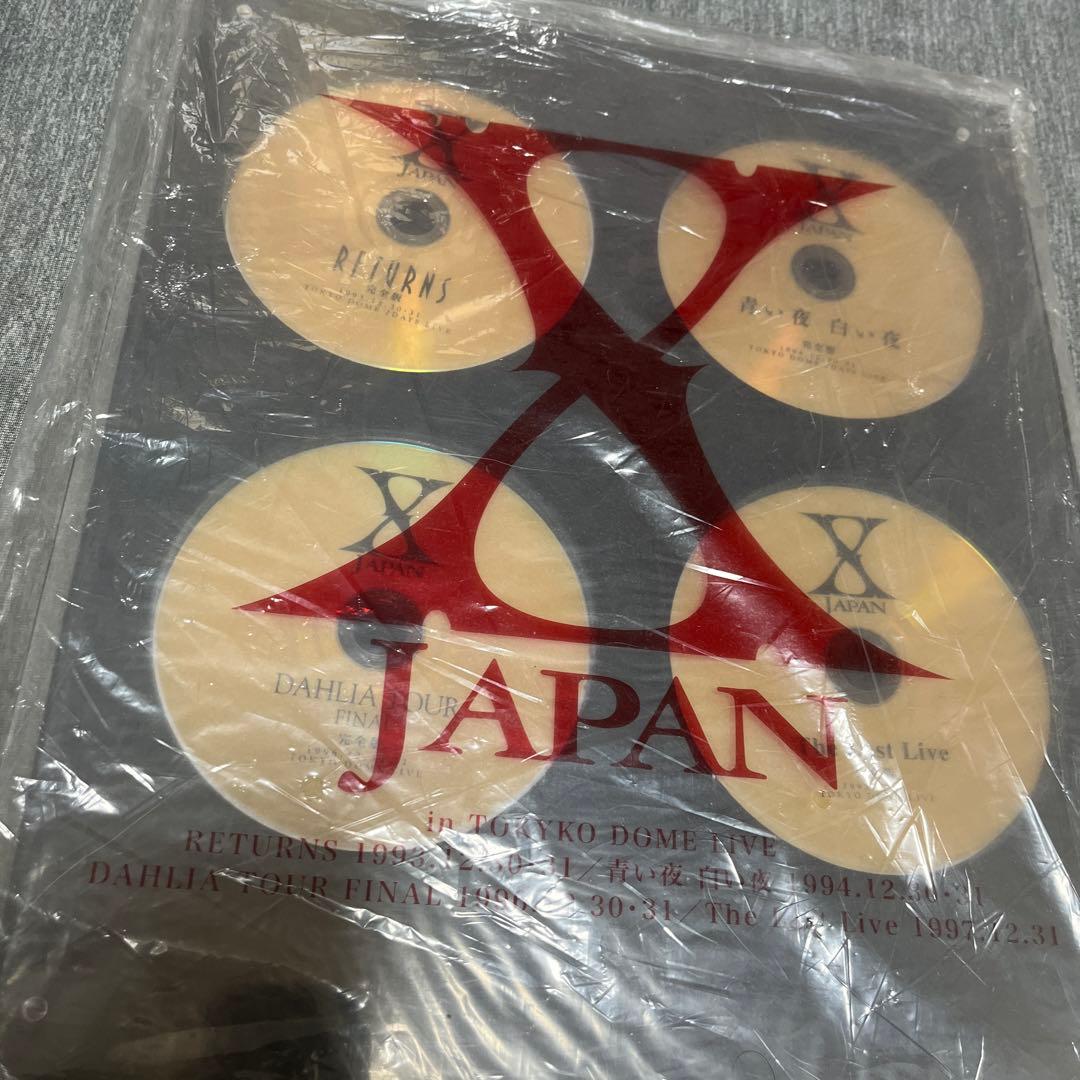 X JAPAN/THE LAST LIVE VIDEO＆非売品ディスプレイ