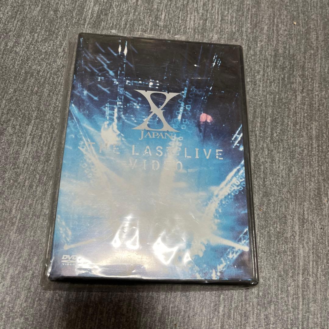 X JAPAN/THE LAST LIVE VIDEO＆非売品ディスプレイ