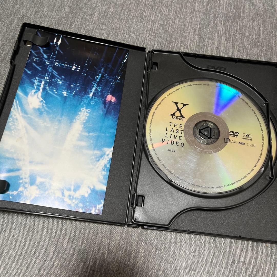 X JAPAN/THE LAST LIVE VIDEO＆非売品ディスプレイ