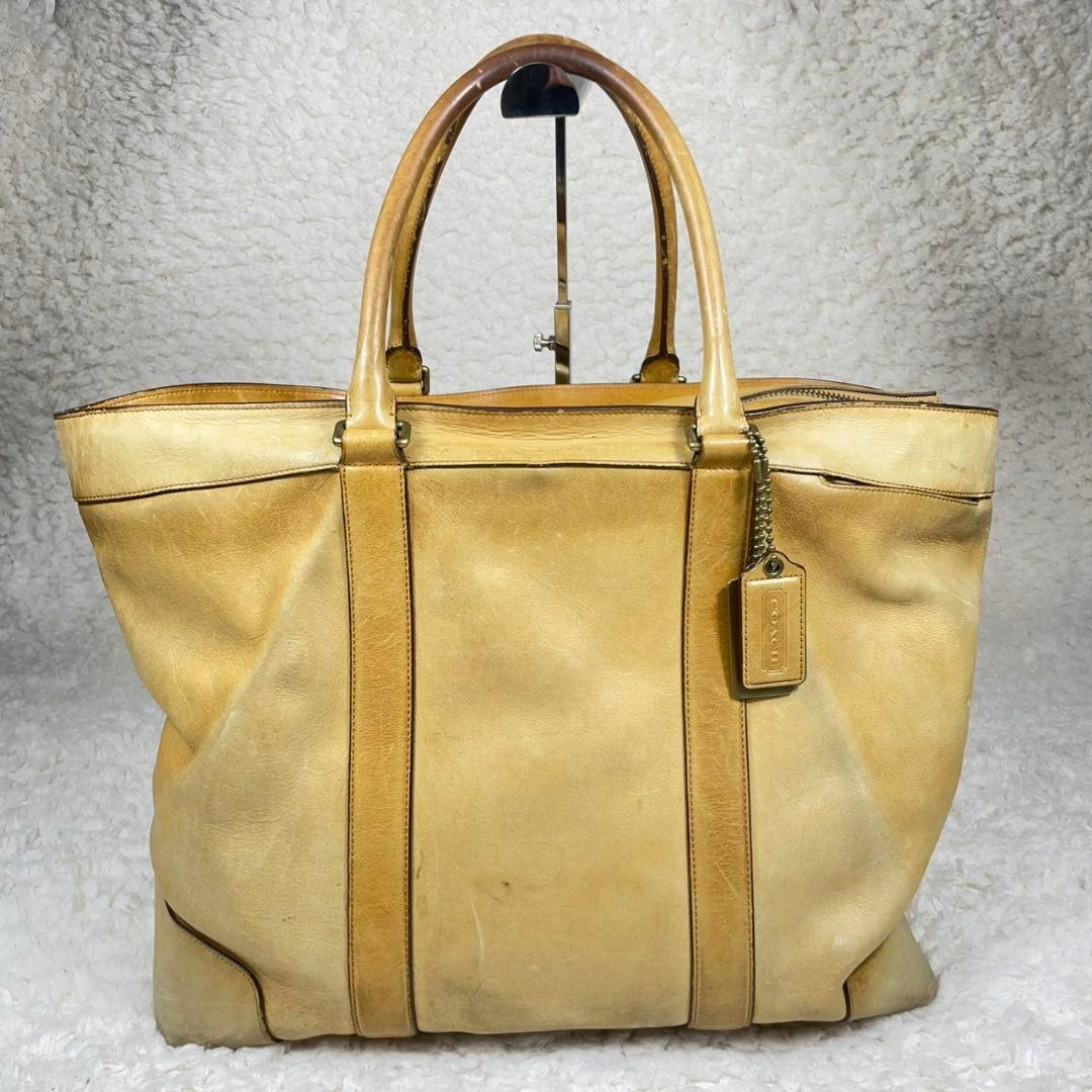 コーチ　coach レザー トートバッグ ブリーカー ウィークエンド 70487