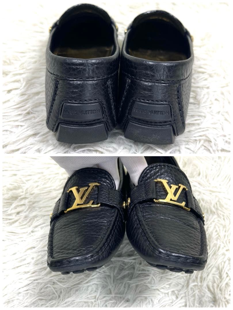 極美品‼️ ルイ ヴィトン　ローファー　モンテカルロ　モカシン　ロゴ金具　ＬＶ