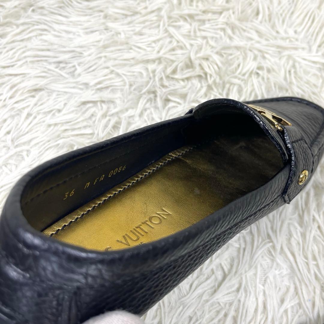 極美品‼️ ルイ ヴィトン　ローファー　モンテカルロ　モカシン　ロゴ金具　ＬＶ