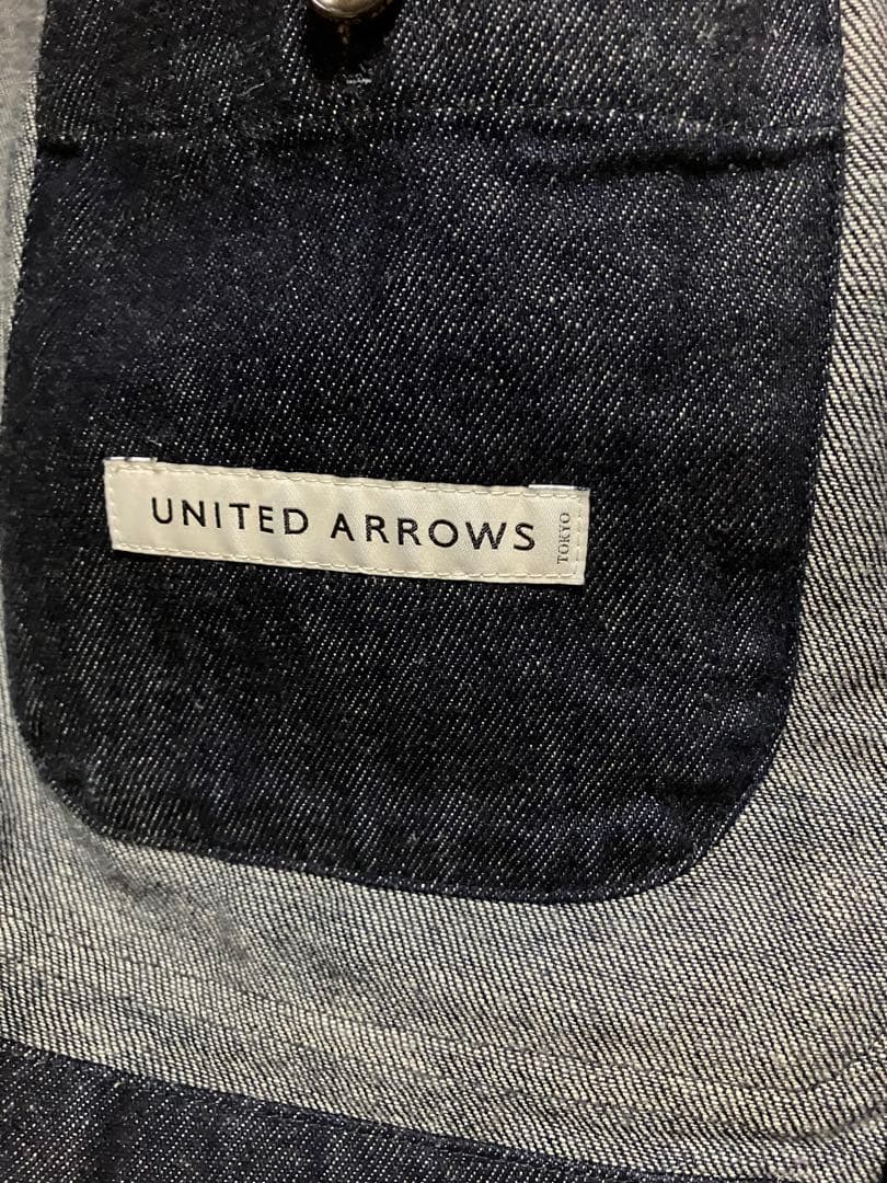 あ*き様 ユナイテッドアローズ デニム ダブルジャケット ブレザー 金ボタン