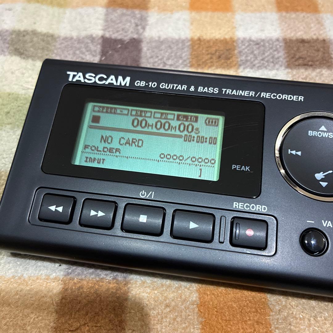 極美品です！！TASCAM GB-10 ギター・ベーストレーナー/レコーダー