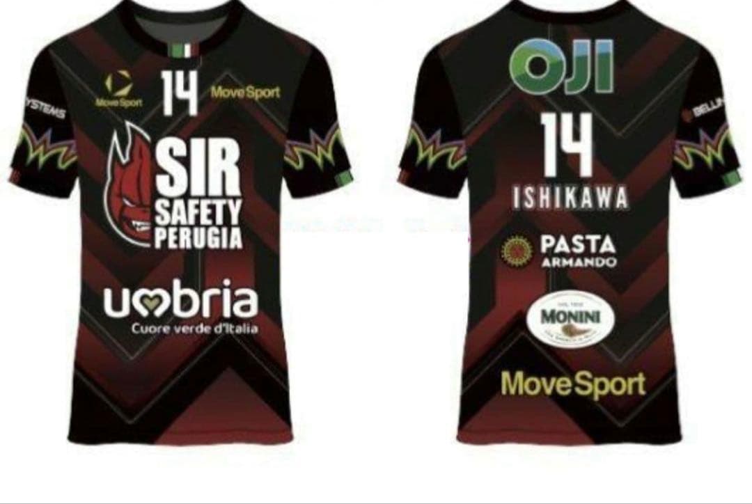 【新品未使用】Move Sport 石川祐希 ペルージャ 限定ユニフォーム