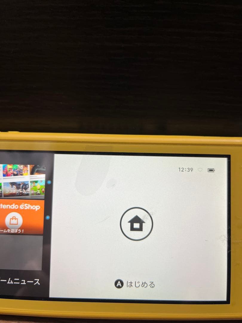 Switch Lite 本体(箱付き.充電器付き)