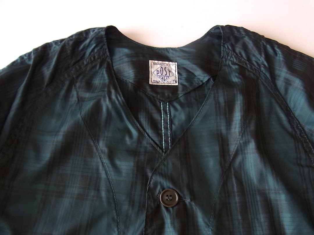 Post Overalls POST 40 DVナイロンタフタ・ブラックウォッチ