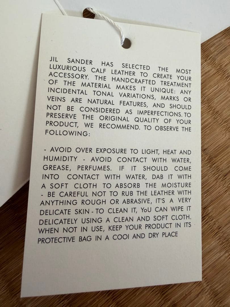 ジルサンダー　JlL SANDER 女性用ショルダーバッグ。