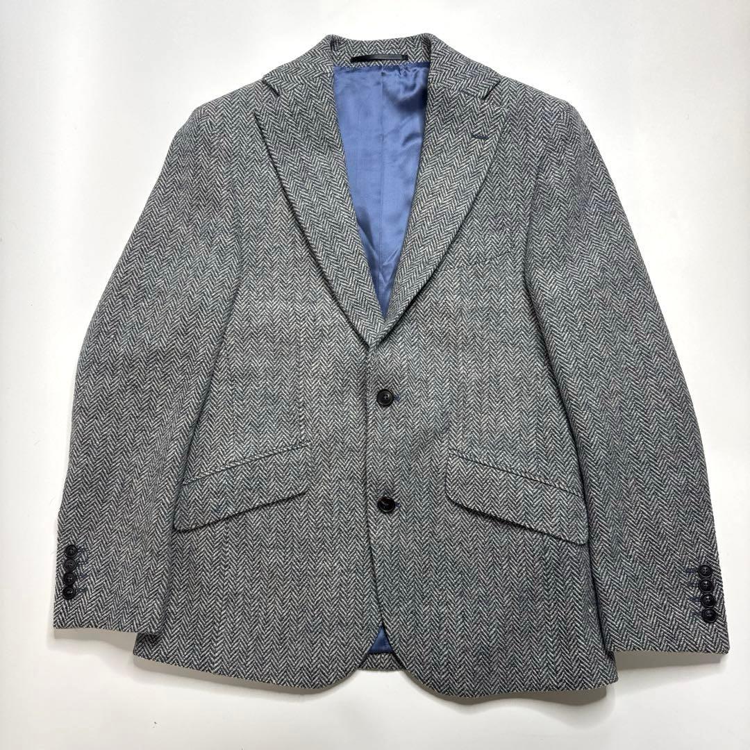 【美品】ウォーカースレーター×ハリスツイード　ツイードジャケット　ベスト　セット