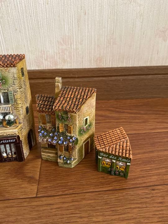 ドミニクゴー Jカールトン ミニチュアハウス 4点セット