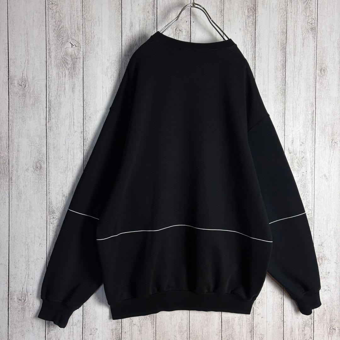 372【未使用級】バレンシアガ☆刺繍ロゴ入りスウェット Homme 17AW