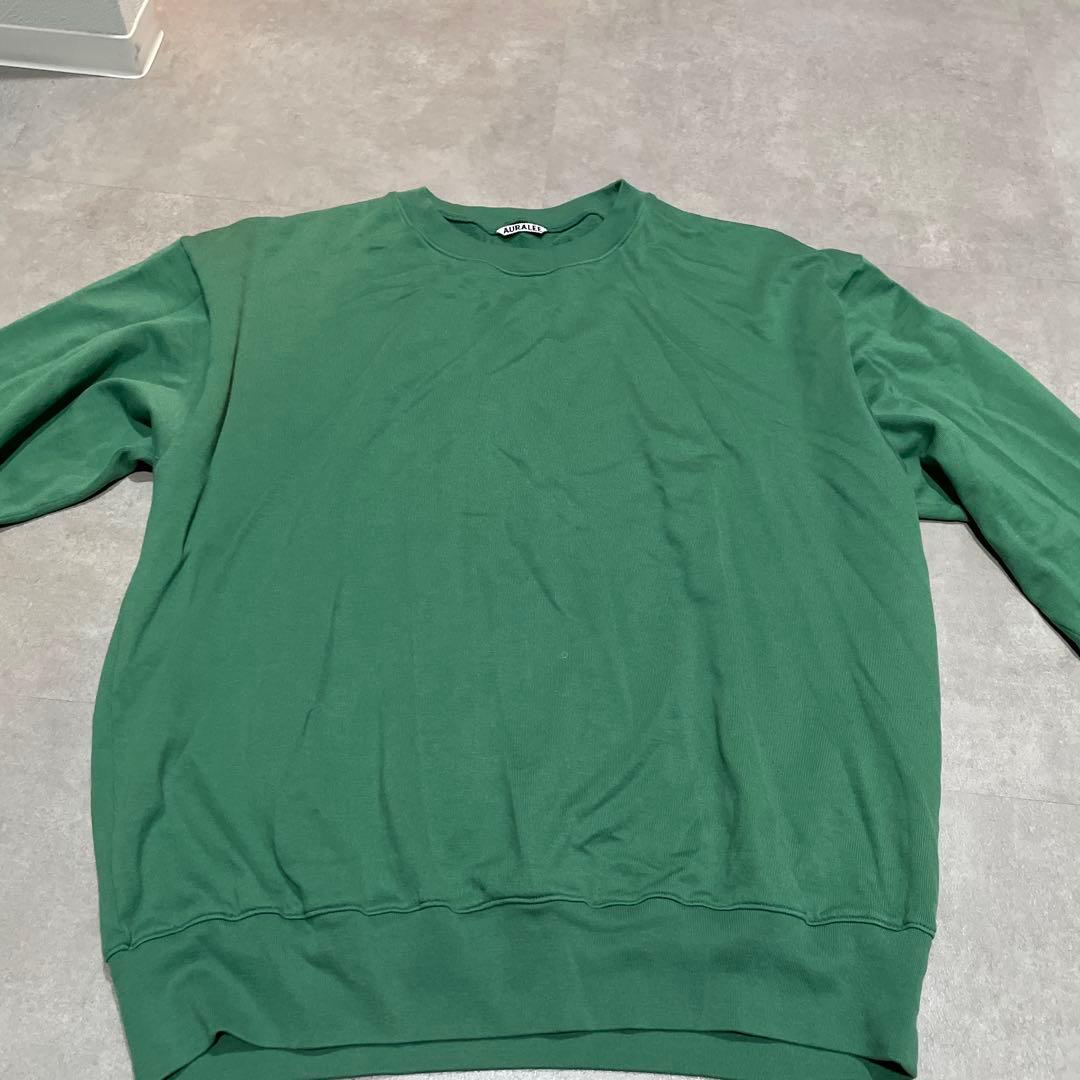 トップス AURALEE SUPER HIGH GAUGE SWEAT P/O MEN