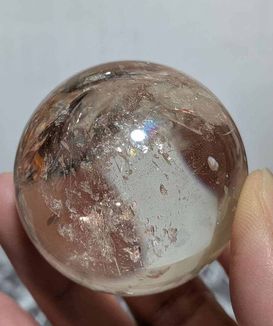 アゼツライト☆スフィア☆アメリカ産☆高品質☆台座つき☆