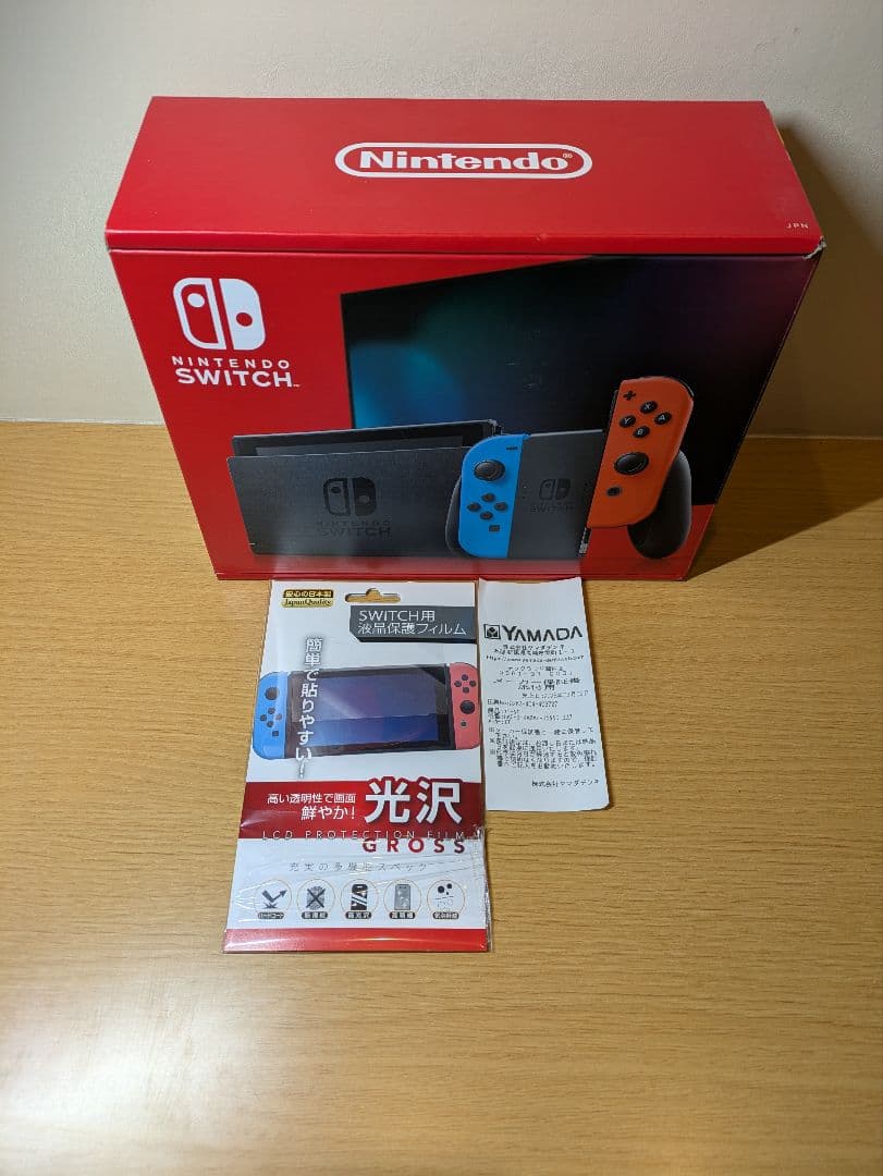 （新品）Nintendo Switch 本体 ネオンブルー/ネオンオレンジ