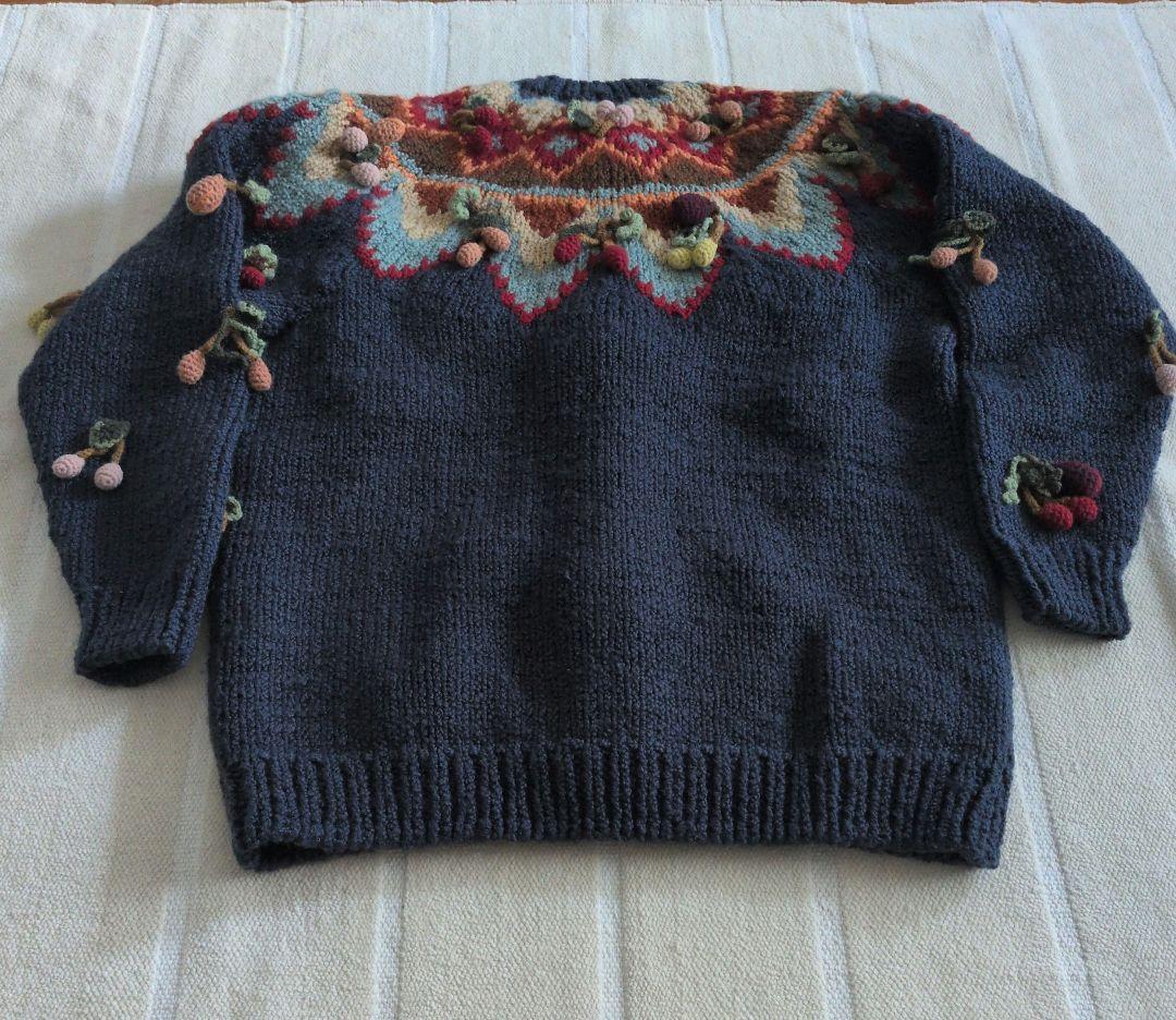 イ*ン様 KANEKO ISAO カネコイサオ モチーフ付カーディガン