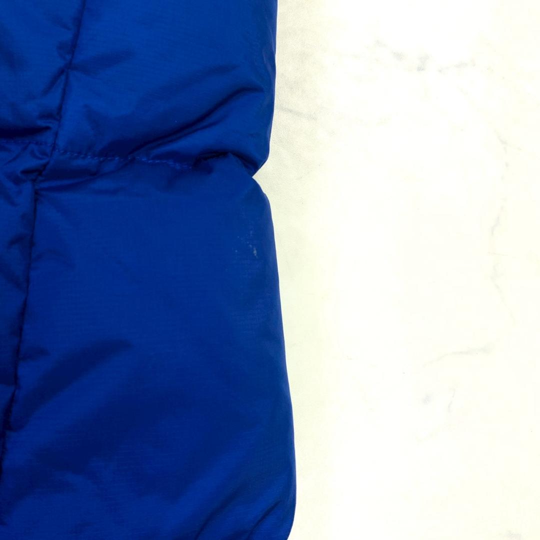 ポロラルフローレン ダウンベスト ビッグポニー 星条旗ワッペン 青 S　E040