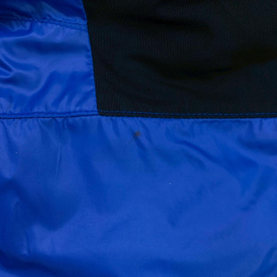 ポロラルフローレン ダウンベスト ビッグポニー 星条旗ワッペン 青 S　E040