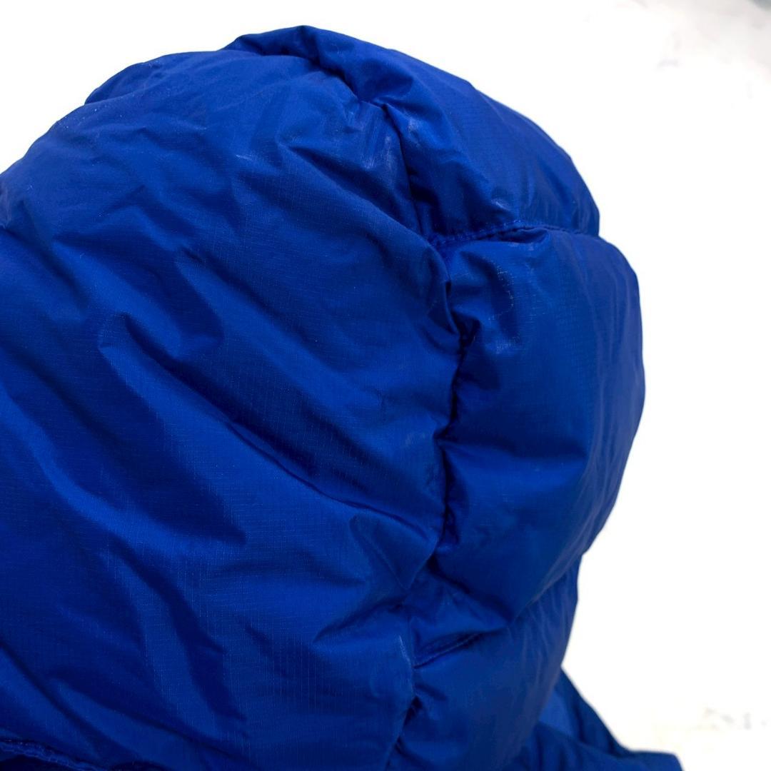 ポロラルフローレン ダウンベスト ビッグポニー 星条旗ワッペン 青 S　E040