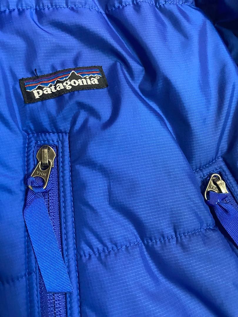 Patagonia 02 パフジャケット ブルー パタゴニア ダウンジャケット