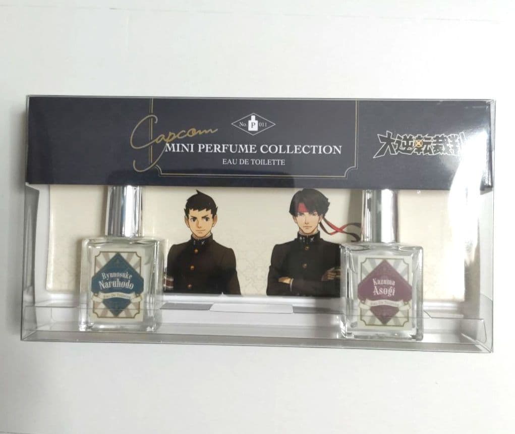 大逆転裁判 カプコンminiパフュームコレクション 成歩堂&亜双義
