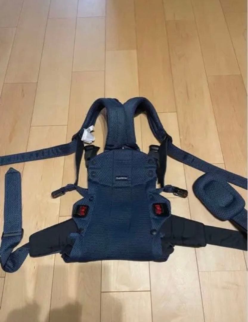 ネイビー 抱っこ紐・おんぶ紐 メッシュ