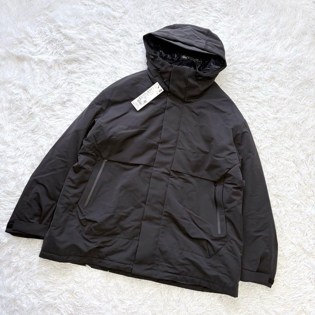 タグ付き未使用✨UNIQLO +J ハイブリッドダウンジャケット 黒 XXL
