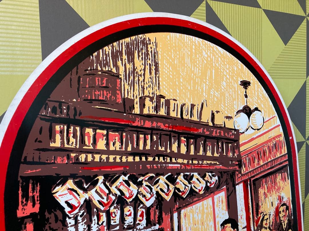 アンティーク 木製 看板 レトロ イギリス 絵画 オブジェ 雑貨 バー ガレージ