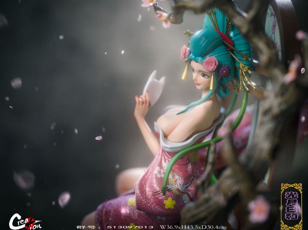 ONEPIECE ガレージキット 海外フィギュア 光月日和 小紫 1/4スケール