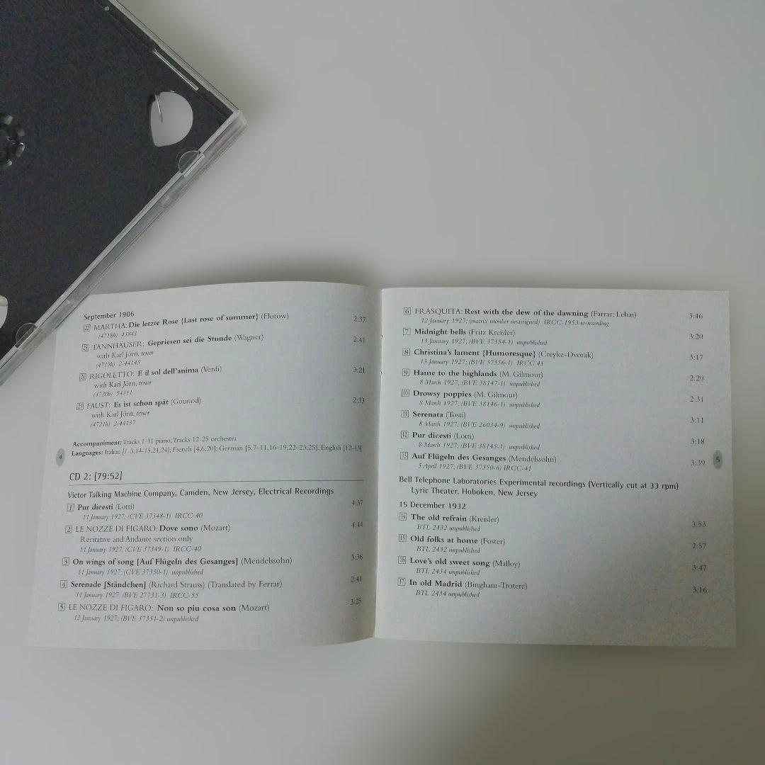 ジェラルディン・ファーラー　Geraldine farrar 1904-32