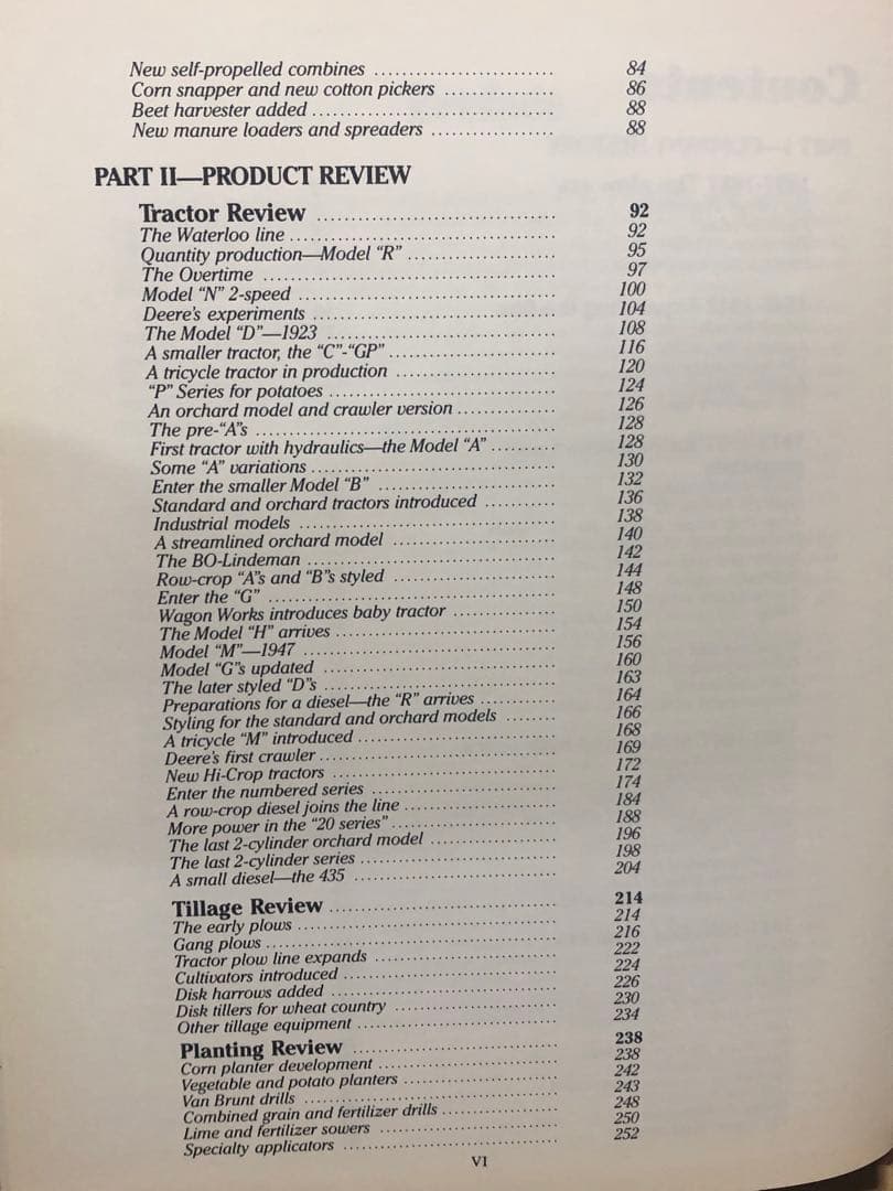 洋書 JOHN DEERE TRACTOR and EQUIPMENT vol.1