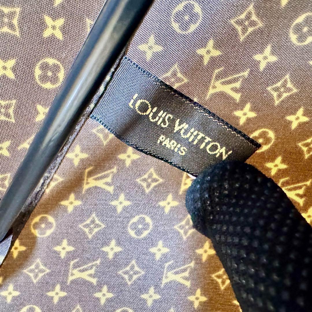 美品 ルイヴィトン LOUIS VUITTON 長傘 モノグラム 茶色