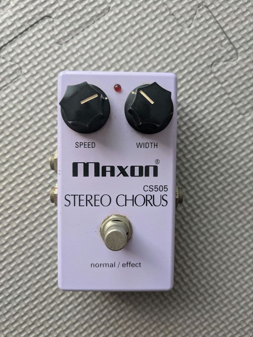 maxon cs505　コーラス　松本孝弘　B'z　中古　エフェクター