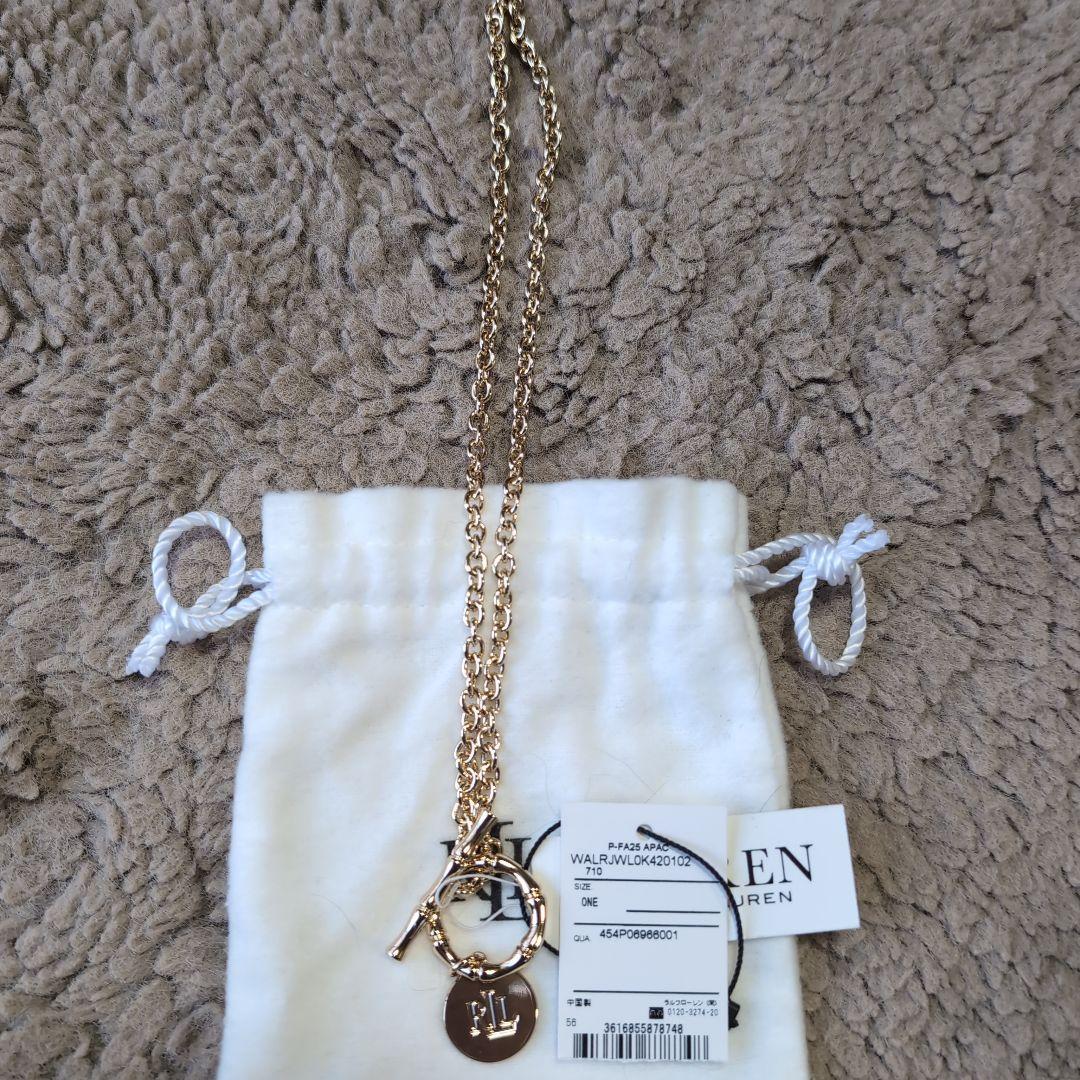 ♡ラブワーゲン♡*新品*　RALPH　LAUREN　　ゴールドネックレス