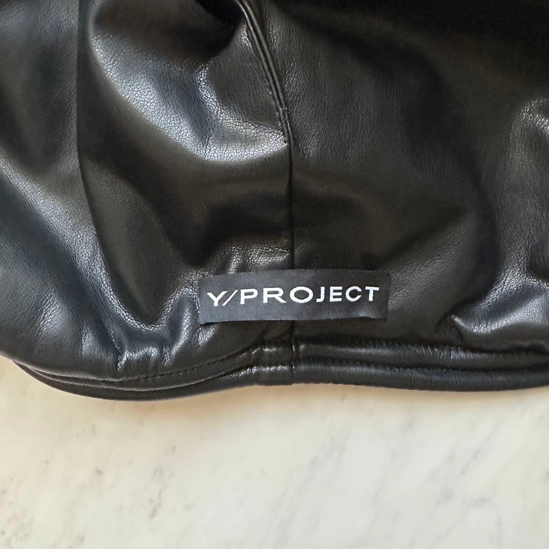 【bata】 Y/PROJECT WIRE LEATHER HOOD