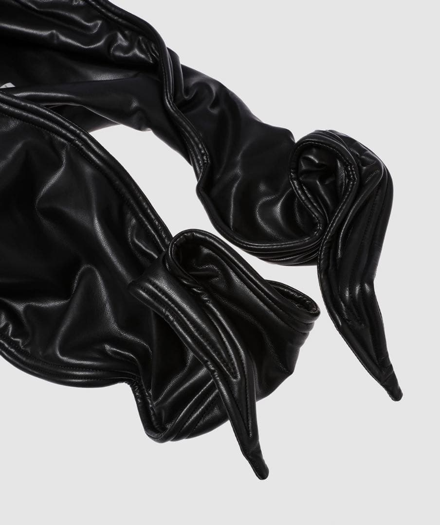 【bata】 Y/PROJECT WIRE LEATHER HOOD