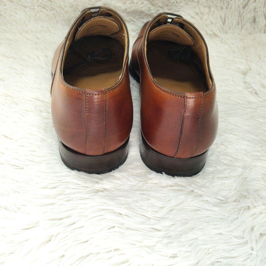 【極美品】マグナーニ　クォーターブローグ　茶　38