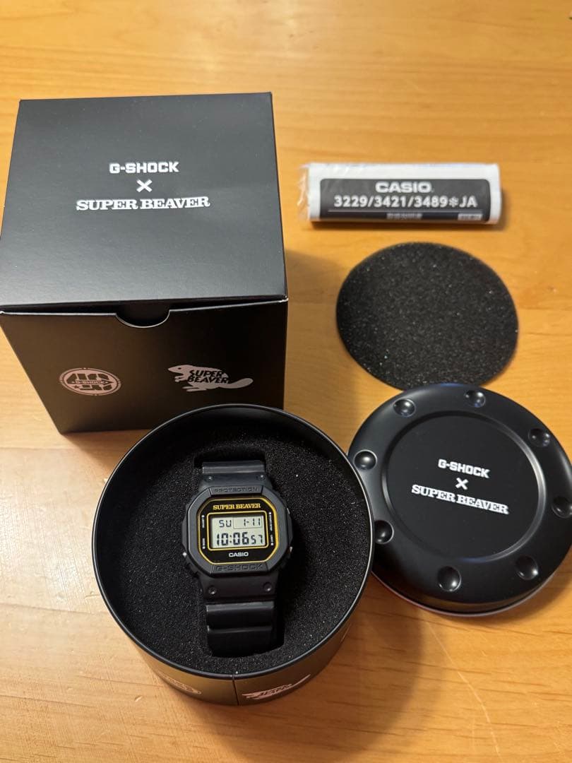 SUPER BEVER ✖️G-SHOCK
